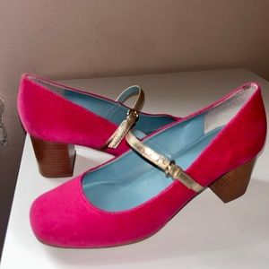 Mary Jane Heels 2" by Francis Valentine New York Velvet